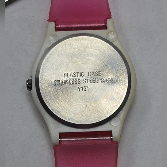 Womens Girls Pink Advance Retro Rotating Second Hand Watch New Battery - Picture 11 of 11